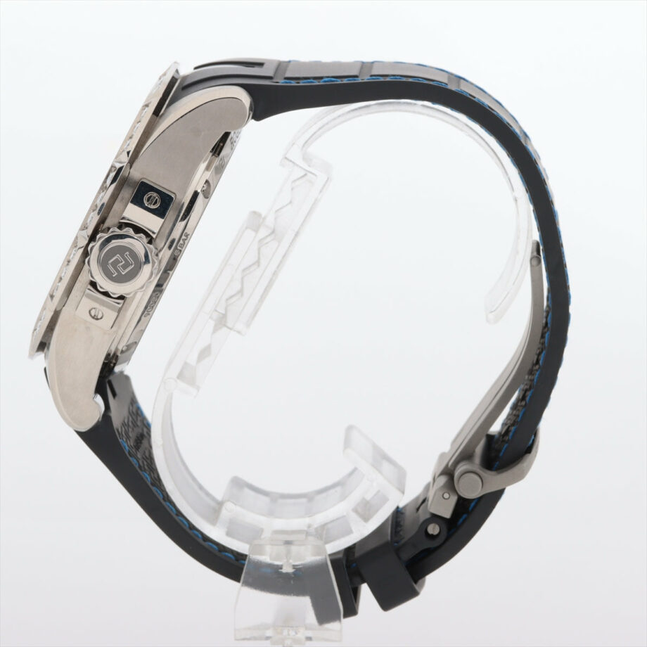 Roger Dubuis Excalibur 18/28 Ti & rubber AT Silver-Face