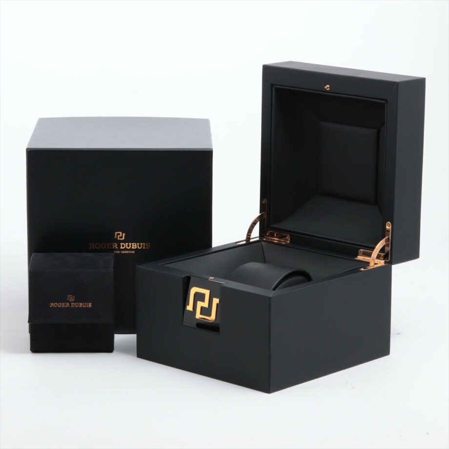 Roger Dubuis Excalibur 18/28 Ti & rubber AT Silver-Face