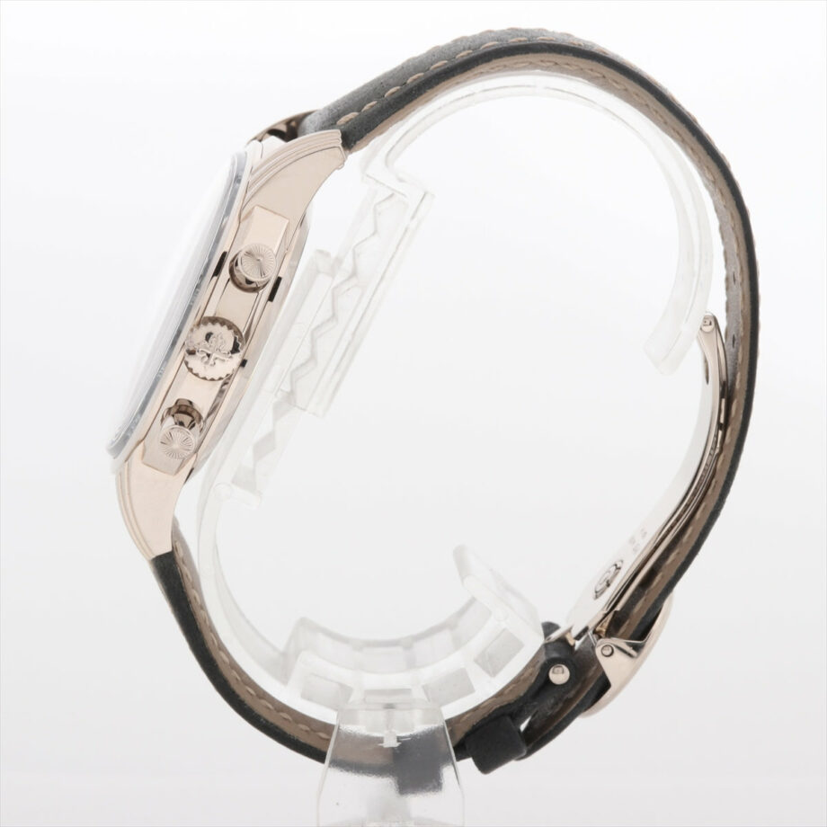 Patek Philippe leather Stem-winder Navy