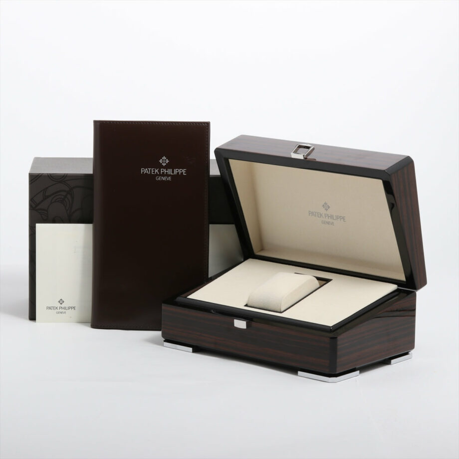 Patek Philippe leather Stem-winder Navy