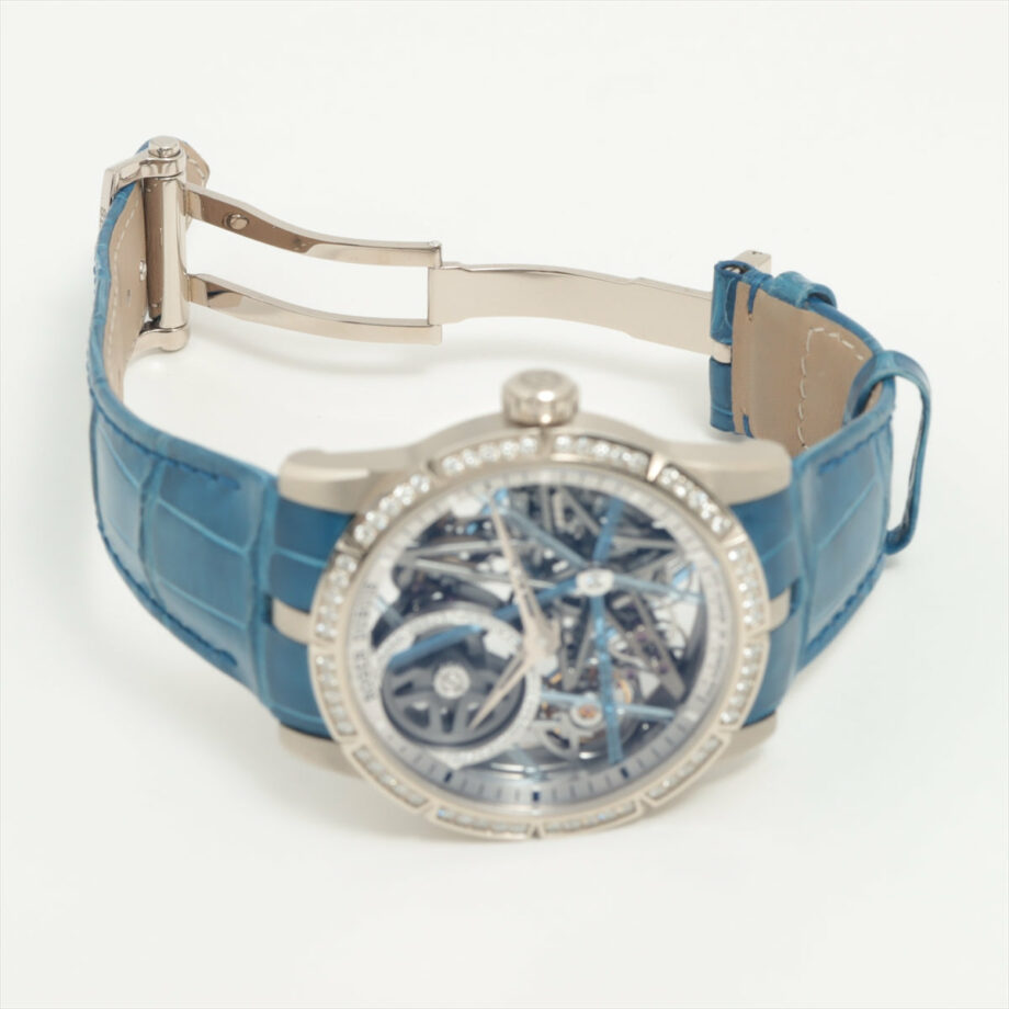 Roger Dubuis Excalibur 750 & leather AT Skeleton dial