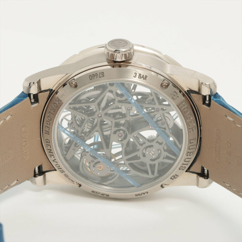 Roger Dubuis Excalibur 750 & leather AT Skeleton dial