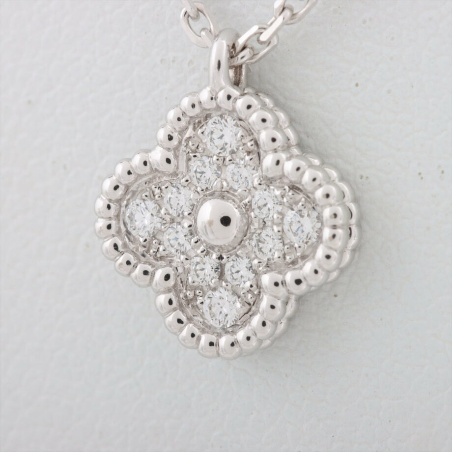 Van Cleef & Arpels Sweet Alhambra Necklace diamond