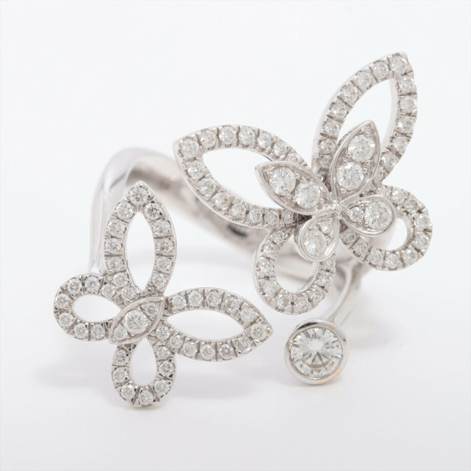 Graff Butterfly Ring Silhouette diamond