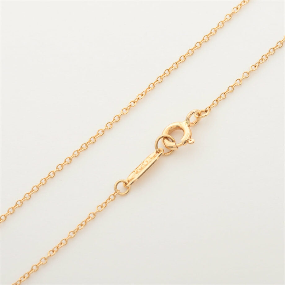 Tiffany Sentimental Heart Ruby diamond Necklace 750