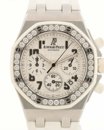 Audemars Piguet Royal Oak Diamond bezel Crown