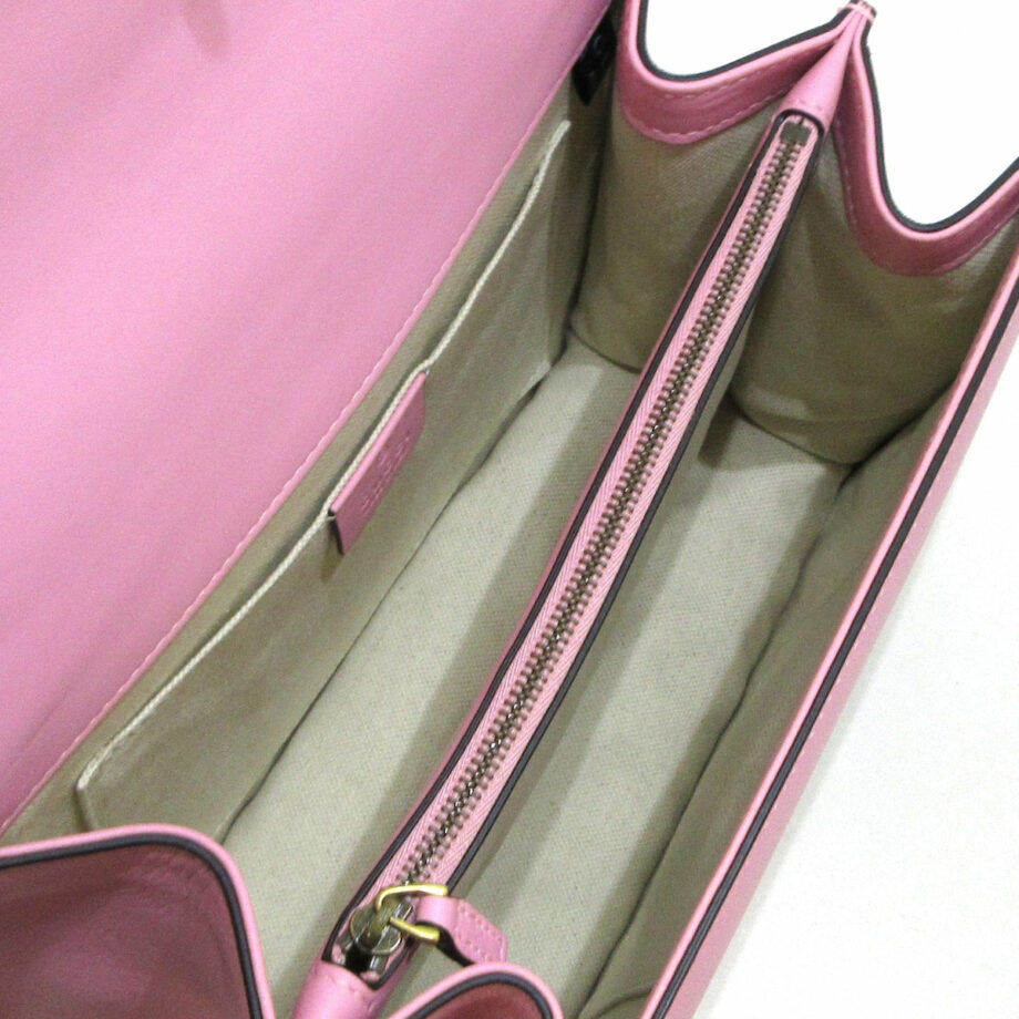 Borsa GUCCI Bamboo in pelle rosa