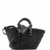 BalenciagaBistroPanierBagWovenFauxLeatherXS1
