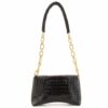 BalenciagaDowntownSChain-HandleShoulderBagCrocodile4