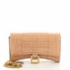 BalenciagaHourglassChainWalletCrocodileEmbossedLeather1_1
