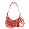 BalenciagaLeCagoleGiantStudsShoulderBagPrintedLeatherXS2