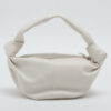 BottegaVenetaDoubleKnotLeatherHandbagWhite2