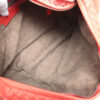 BottegaVenetaIntrecciatoIntrecciatoLeatherOneshoulderbagRedWithmirror6