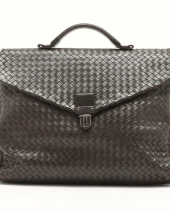 Bottega Veneta Intrecciato Leather Business bag Brown