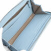 BottegaVenetaIntrecciatoLeatherRound-Zip-WalletBlue3