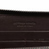 BottegaVenetaIntrecciatoLeatherRound-Zip-WalletBrown6