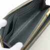 BottegaVenetaIntrecciatoLeatherRound-Zip-WalletGrey5