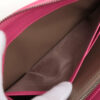 BottegaVenetaIntrecciatoLeatherRound-Zip-WalletPink4