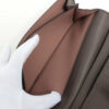 BottegaVenetaIntrecciatoLeatherWalletBrown6
