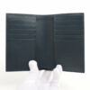 BottegaVenetaIntrecciatoLeatherWalletNavyblue3
