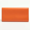 BottegaVenetaLeatherWalletOrange2