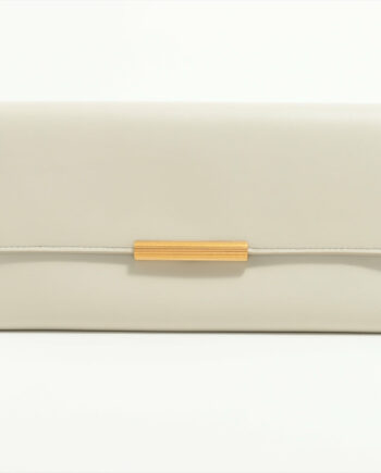 Bottega Veneta Leather Wallet White