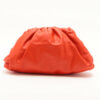 BottegaVenetaThePouchLeatherClutchRed1