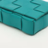 BottegaVenetamaxiintrecciatoCassetteLeatherBluegreen03