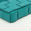 BottegaVenetamaxiintrecciatoCassetteLeatherBluegreen04