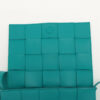 BottegaVenetamaxiintrecciatoCassetteLeatherBluegreen09