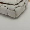 BottegaVenetamaxiintrecciatoCassetteLeatherChainshoulderbagWhite3
