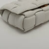BottegaVenetamaxiintrecciatoCassetteLeatherChainshoulderbagWhite4
