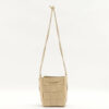 BottegaVenetamaxiintrecciatoCassetteLeatherShoulderbagBeige2