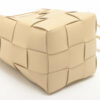 BottegaVenetamaxiintrecciatoCassetteLeatherShoulderbagBeige4