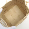 BottegaVenetamaxiintrecciatoCassetteLeatherShoulderbagBeige6