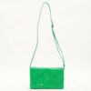 BottegaVenetamaxiintrecciatoCassetteLeatherShoulderbagGreen2