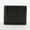 BottegaVenetamaxiintrecciatoLeatherWalletBlack1
