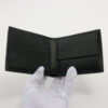 BottegaVenetamaxiintrecciatoLeatherWalletBlack3