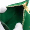 BottegaVenetamaxiintrecciatoLeatherWalletGreen5