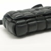BottegaVenetamaxiintrecciatopadettecassetteLeatherShoulderbagBlack4