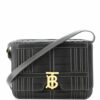 BurberryTBFlapBagWovenLeatherMedium1