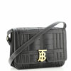 BurberryTBFlapBagWovenLeatherMedium2