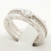 BvlgariB.Zero1Solitairehalfdiamondrings750_WG_8.0g0.32DVS1VGMB51PublishedbyGIA20051