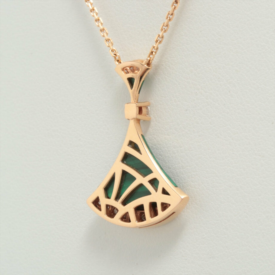 Bvlgari Diva Necklace Dream Malachite diamond