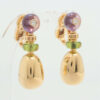 BvlgariMediterraneanEdenAmethystPeridotEaringpiercing750_YG_18.2g2