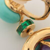 BvlgariMediterraneanEdenTurquoiseAmethystEarings750_YG_Total24.8g7