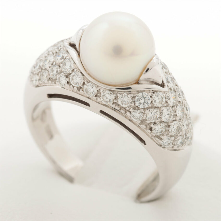 Bvlgari Pearl diamond rings