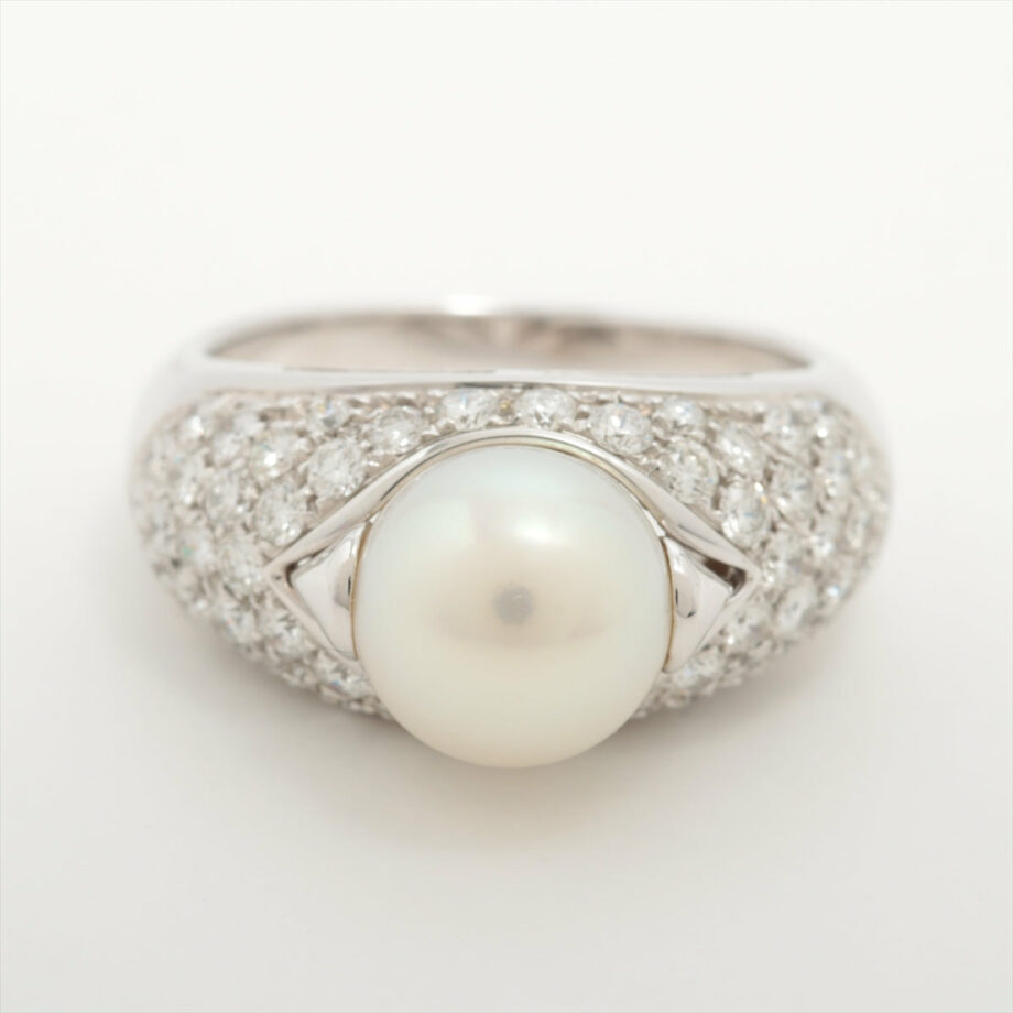 Bvlgari Pearl diamond rings