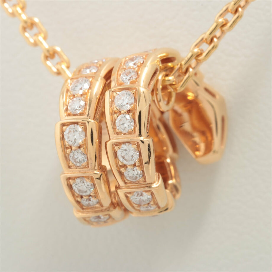 Bvlgari Viper Serpenti diamond Necklace 750
