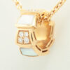 BvlgariSerpentiViperdiamondshellsNecklace7501
